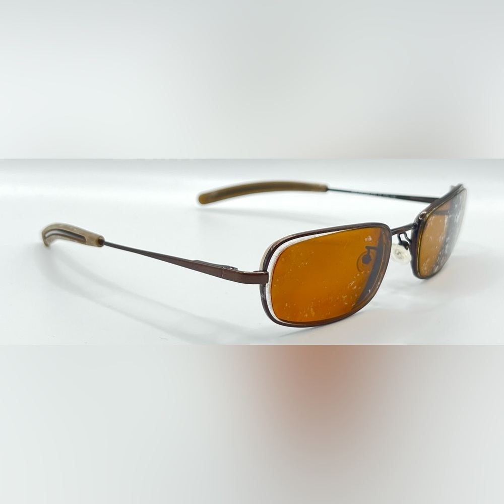 Vintage Police 2751 Bronze Rectangular Sunglasses Frames Only